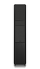 SVS Ultra Evolution Titan Floorstanding Speaker in Black Oak, with grille