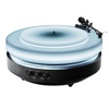 Audio Technica Limited Edition Hotaru Floating Turntable, angled with dials shown