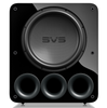 SVS PB-5000 R|Evolution Ported Box Subwoofer in Gloss Black, front no grille