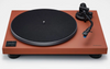 Technics SL-40CBT Direct Drive Bluetooth Turntable in Terracotta Brown, front without dustcover