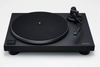 Technics SL-40CBT Direct Drive Bluetooth Turntable in Black, front without dustcover