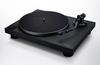 Technics SL-40CBT Direct Drive Bluetooth Turntable in Black, angled without dustcover