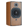 ATC SCM19 Bookshelf Speakers.  Individual shown in Cherrywith Grille
