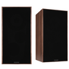 Mission 700 Speakers in Walnut, pair shown with grilles