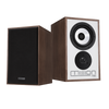 Mission 750 Speakers in Walnut, pair  with and without grille