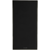 Mission 770 Speakers in Black Oak. Individual speaker shown, front and with grille 
