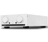 Mission 778X Integrated Amplifier in Silver, angled to the left