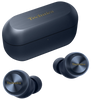 Technics EAH-AZ100 True Wireless Earbuds with Magnetic Fluid Driver in Midnight Blue, with their case