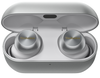 Technics EAH-AZ100 True Wireless Earbuds with Magnetic Fluid Driver in SIlver, in their case