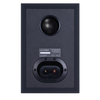 Mission LX-2 MK II Bookshelf Speakers in Lux Black Matte, back of speaker