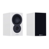 Mission LX1- MKII Speakers also available in Lux White Matte, pair shown without and with grille