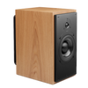 ATC SCM20PSL Passive Speakers, individual in Oak, Special Order, angled view