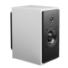 ATC SCM20PSL Passive Speakers, individual in Satin White, Special Order, angled view