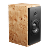 ATC SCM20ASL Active Speakers; individual speaker in Burr Poplar, angled