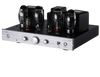 Cary Audio SLI-100 Integrated Amplifier in silver, angled