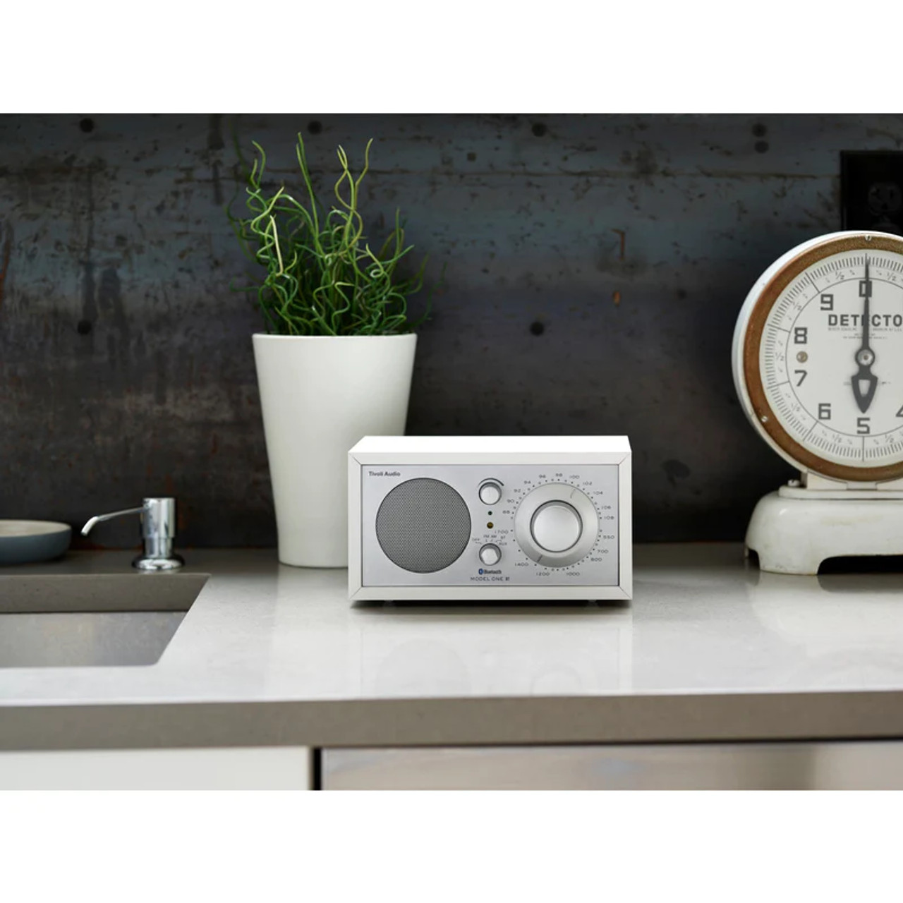 Tivoli Audio Model One BT in White & Silver