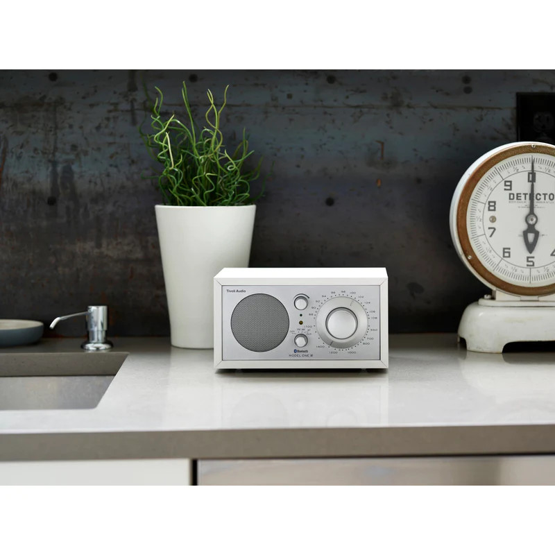 Tivoli Audio Model One BT in White & Silver - Stereophonic, Melbourne