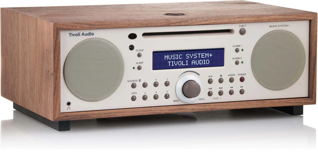 Tivoli Audio Music System ウォルナット Tivoli Audio Music System+ Walnut & Beige - Stereophonic, Melbourne