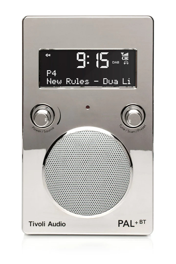 Tivoli Audio PAL+ BT in Chrome - Stereophonic, Melbourne