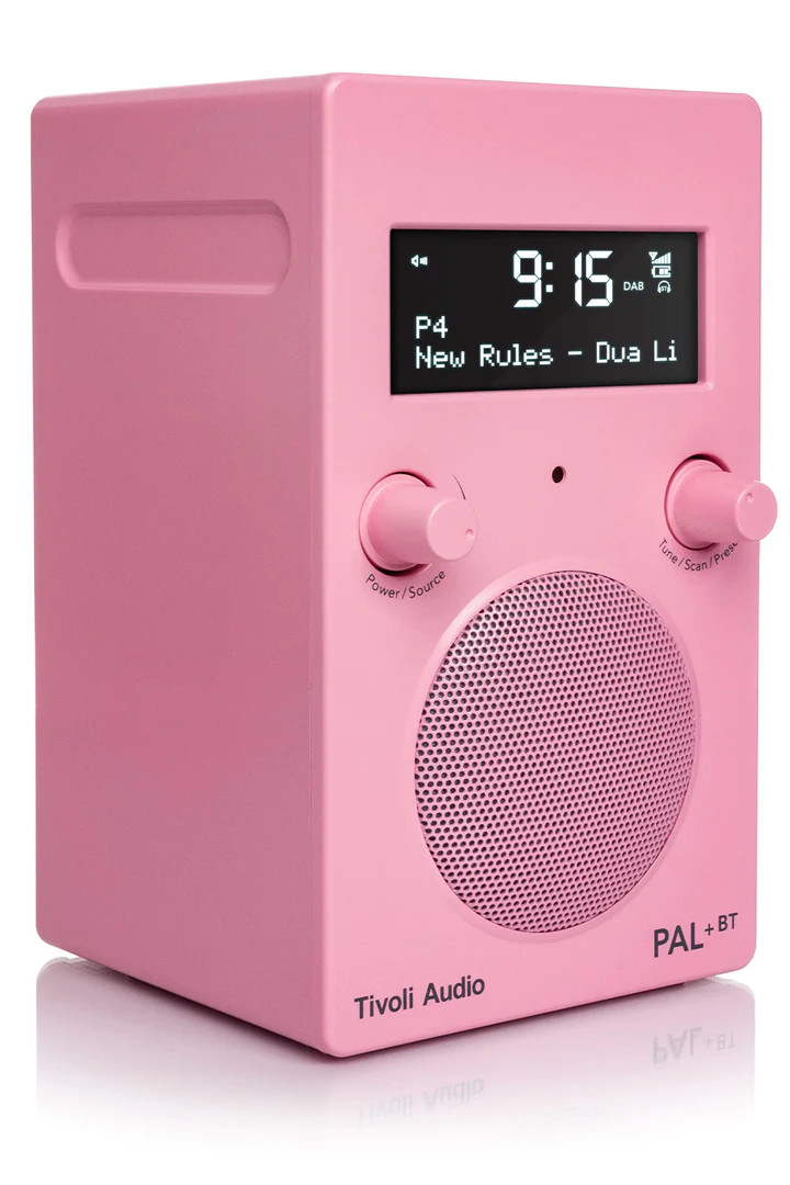 Tivoli Audio PAL+ BT in Pink - Stereophonic, Melbourne Tivoli Audio PAL+ BT in Pink - Stereophonic, Melbourne