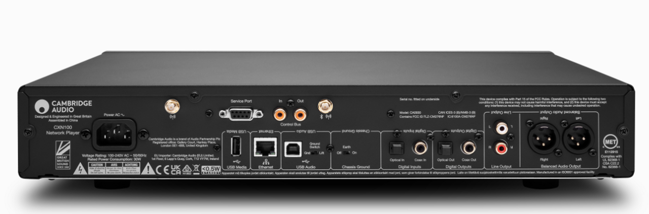 Cambridge Audio CXN 100 Network Player - Stereophonic
