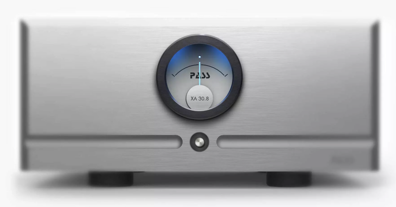 Pass Labs XA30.8 Stereo Amplifier in Silver - Stereophonic, Melbourne