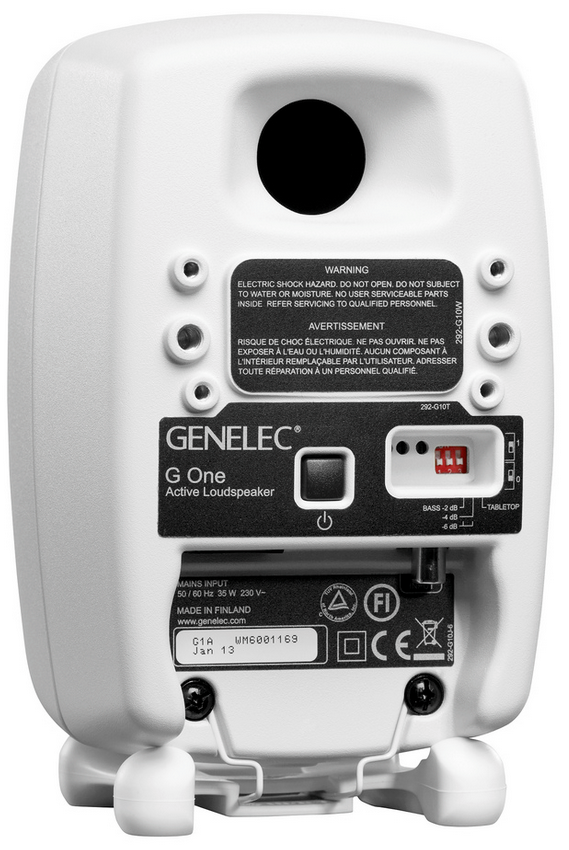 Genelec G One Pair White B Series - Stereophonic HiFi Store Melbourne