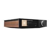 Cambridge Audio EVO 300 Streaming Amplifier, angled