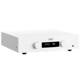 Hegel H200 Integrated Streaming Amplifier in White, angled image