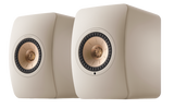 KEF LS50 Wireless II Speakers in Sand Shell 
