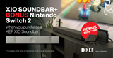 KEF XIO Promotion with Free Nintendo Switch 2