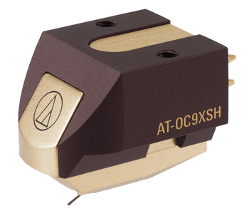 Audio Technica AT-OC9XSH Moving Coil Phono Cartridge, front and side