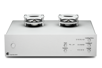 ProJect Tube Box S3 B Phono Pre-amplifier  in Silver ProJect Tube Box S3 B Phono Pre-amplifier  in Silver