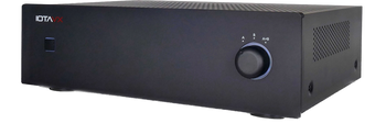 IOTA VX PA40 Class AB Stereo Power Amplifier, angled IOTA VX PA40 Class AB Stereo Power Amplifier, angled