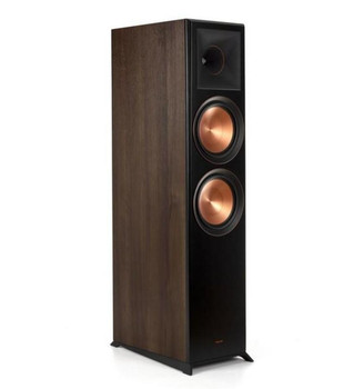 Klipsch RP-8000F II Floor Standing Speakers in Walnut without grille; sold as a pair