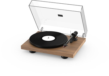 ProJect Debut Carbon EVO Turntable in Walnut with Ortofon 2M Red Cartridge - Black Friday Sale