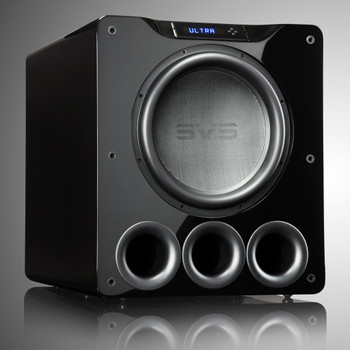 SVS PB-16 Ultra Subwoofer Glossy black, angled