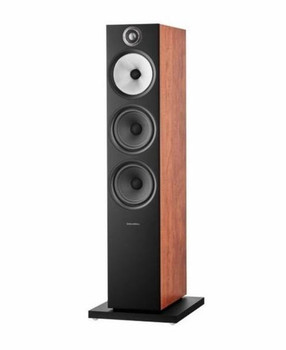 B&W 603 S3 Floorstanding Speaker (Pair) in Red Cherry - Black Friday Sale