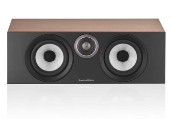 B&W HTM6 S3 Centre Channel Speaker in Cherry/black. Front image

