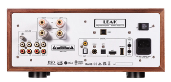 LEAK Audio Stereo 230 Integrated Amplifier, back of unit