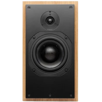 ATC SCM20ASL Active Speakers; individual speaker in Oak, front no grille