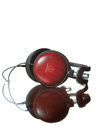 Audio Technica ATH-AWAS Closed-Back Dynamic Wooden Headphones