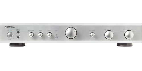 Rotel A10 Integrated Amplifier in Silver