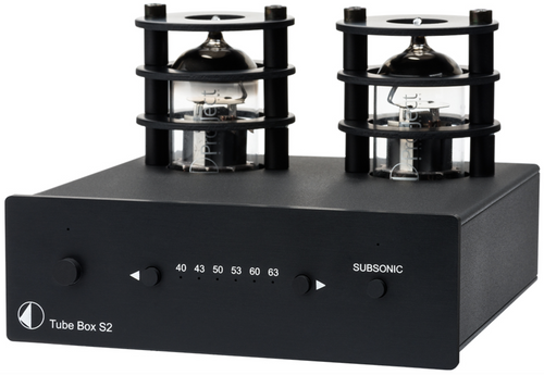 Project Tube Box S2 Phono Preamplifier in black