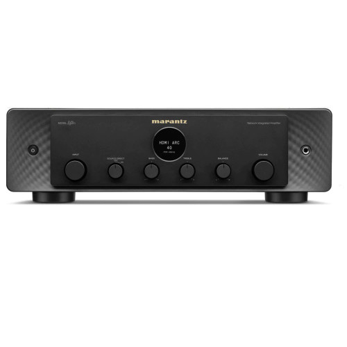 Marantz Model 40N Stereo Amplifier in Black, front view