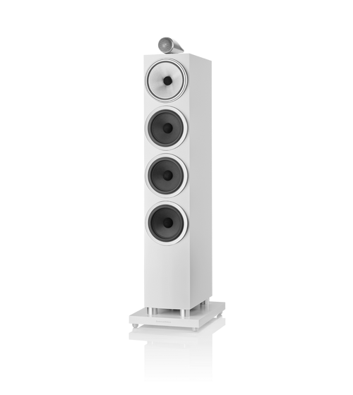 B&W 702 S3 Floorstanders in White