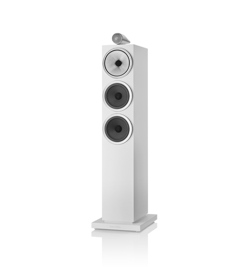 B&W 703 S3 Floorstanders in White