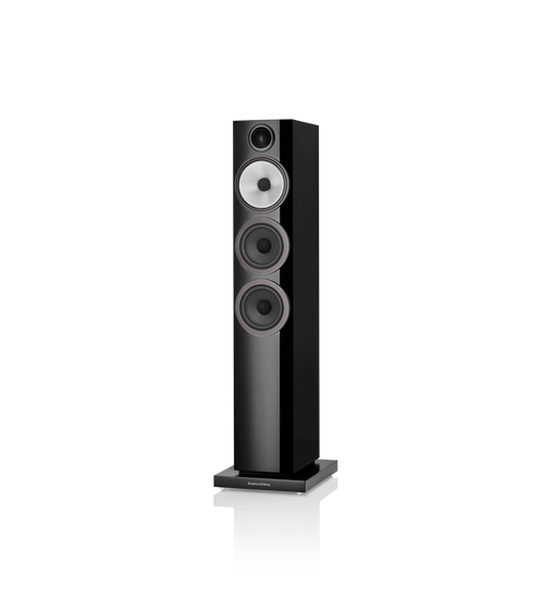 B&W 704 S3 Floorstanders in Black