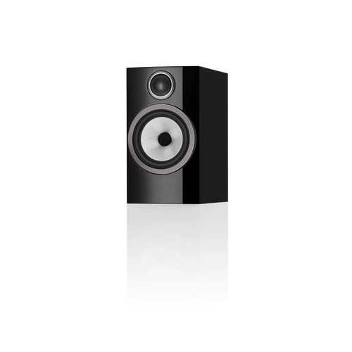 B&W 706 S3 Bookshelf Speakers in gloss black