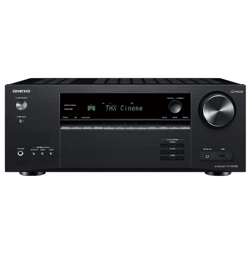 Onkyo TX-NR6100 7.2-Channel THX Certified AV Receiver, front